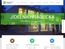 Tablet Screenshot of jidelnahradecka.cz